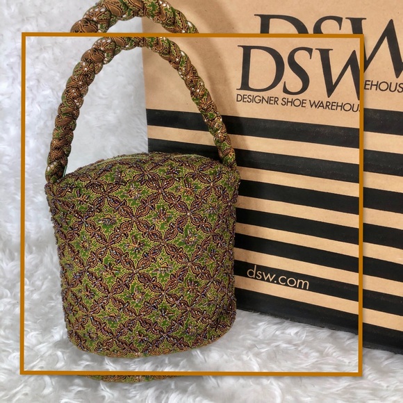 Bellamisa Handbags - BELLASIMA BEADED FABRIC BAG